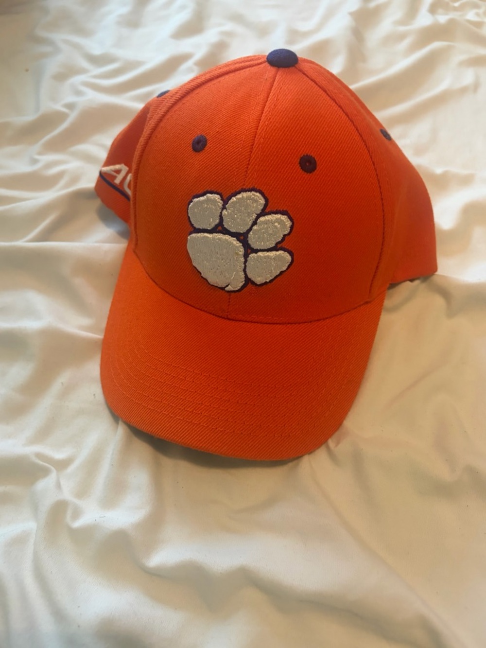 Orange Clemson Tigers ACC Baseball Cap